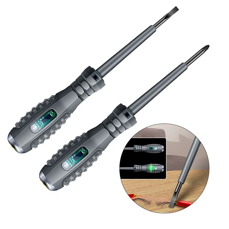 Chave de Fenda Magnética com Detector de Eletricidade - MAGNI TORQUE 2 EM 1