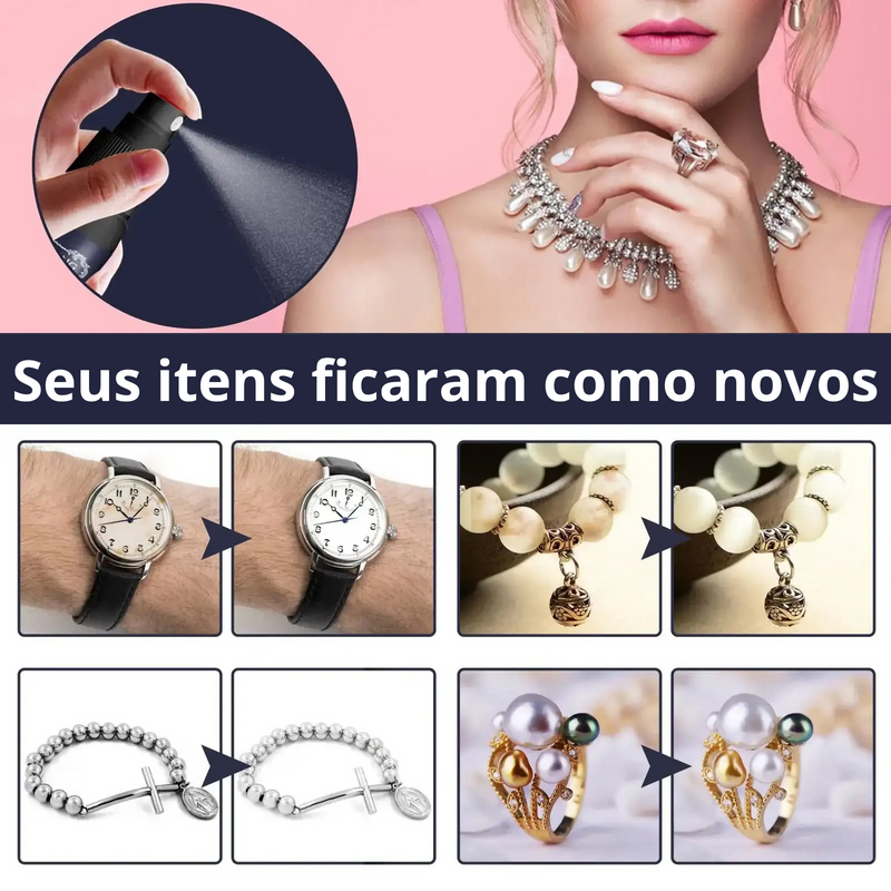 Spray Limpador de Jóias