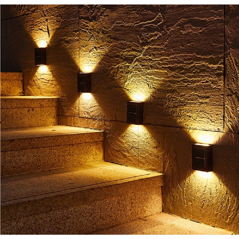Luminária Solar de Parede Impermeável