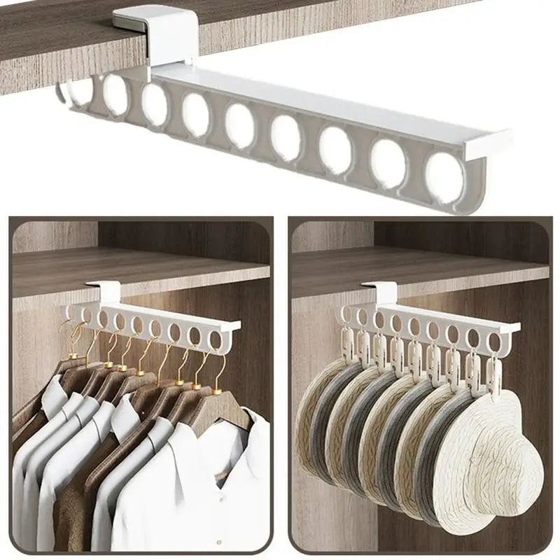 Trilho Retrátil para Cabides