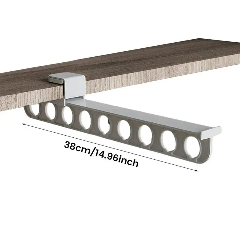 Trilho Retrátil para Cabides