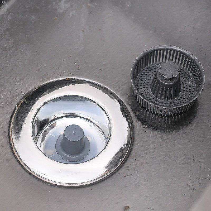 Dreno de Pia 3 em 1 Aço Inox - COMPRE 1 E LEVE 2