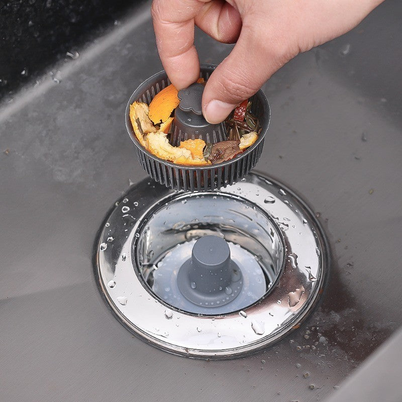 Dreno de Pia 3 em 1 Aço Inox - COMPRE 1 E LEVE 2