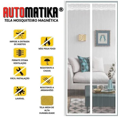 Tela Magnética Anti-Mosquistos